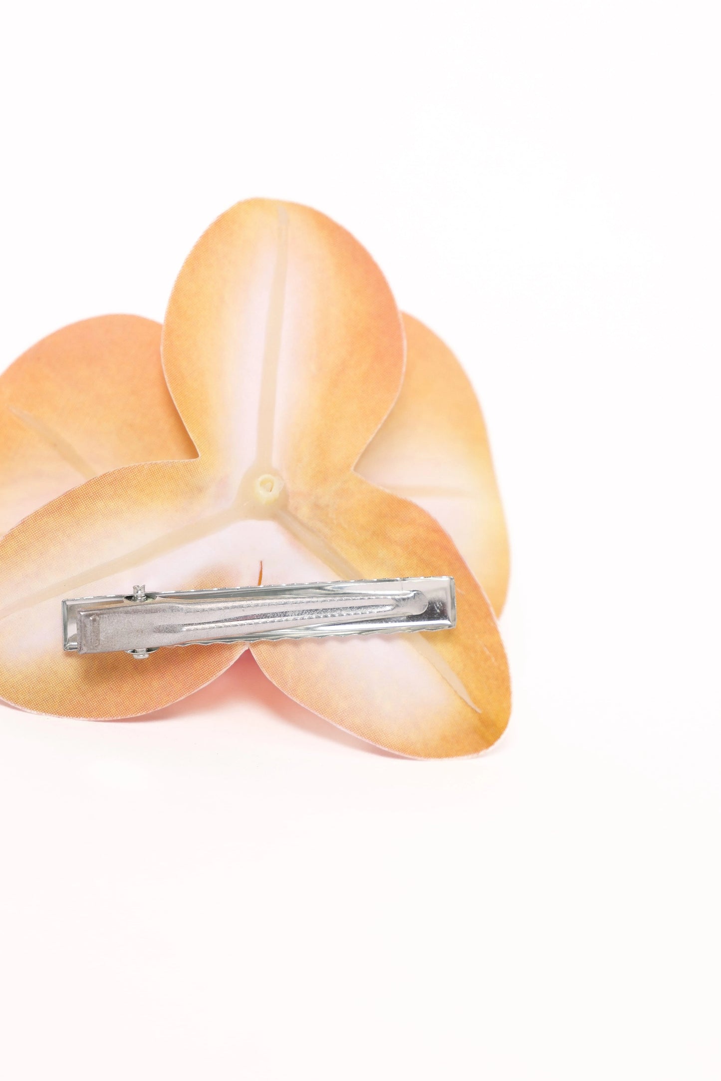 Leila Orchid Hair Clip - Orange