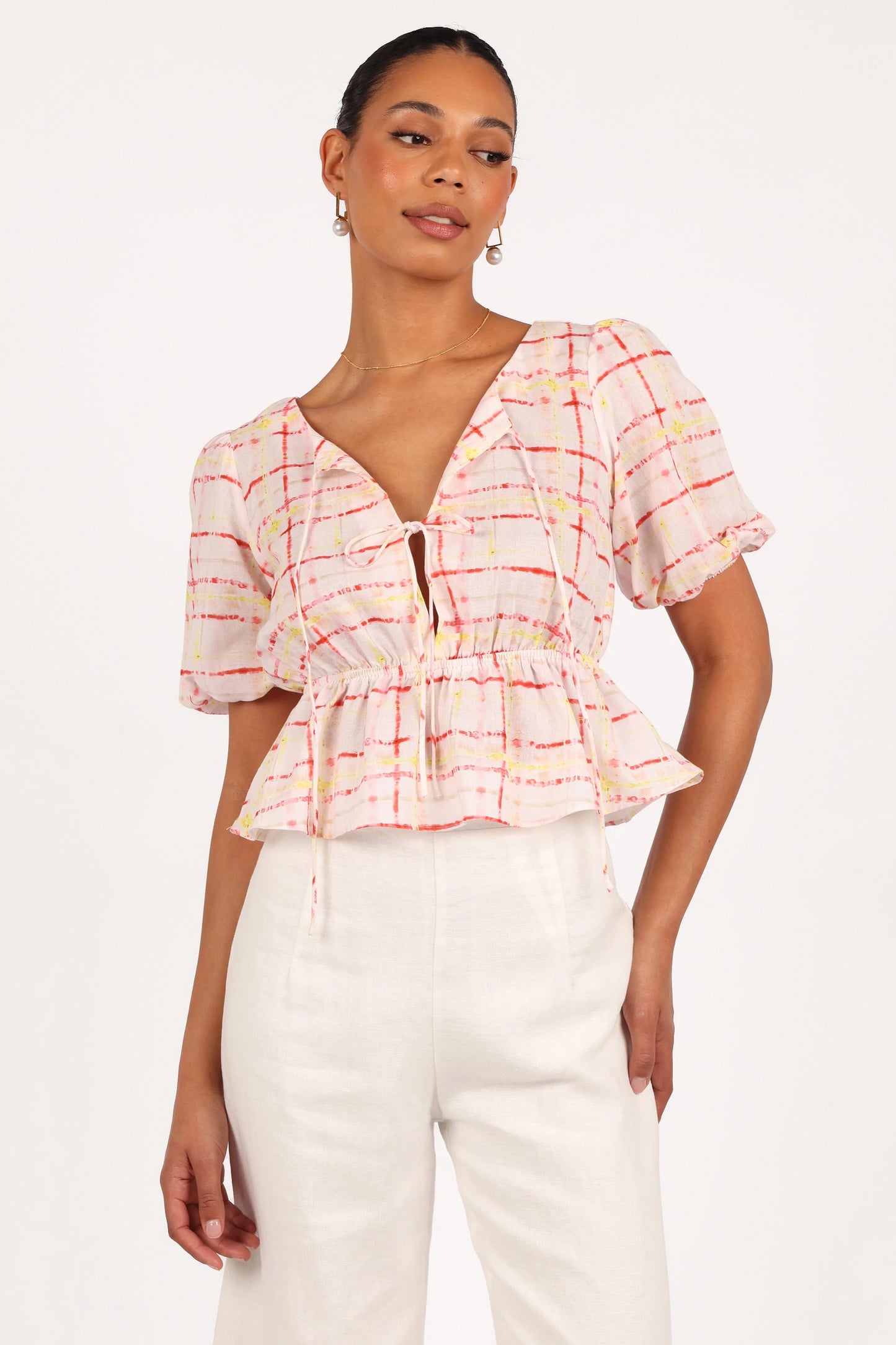 Pippi Top - Sunset Check
