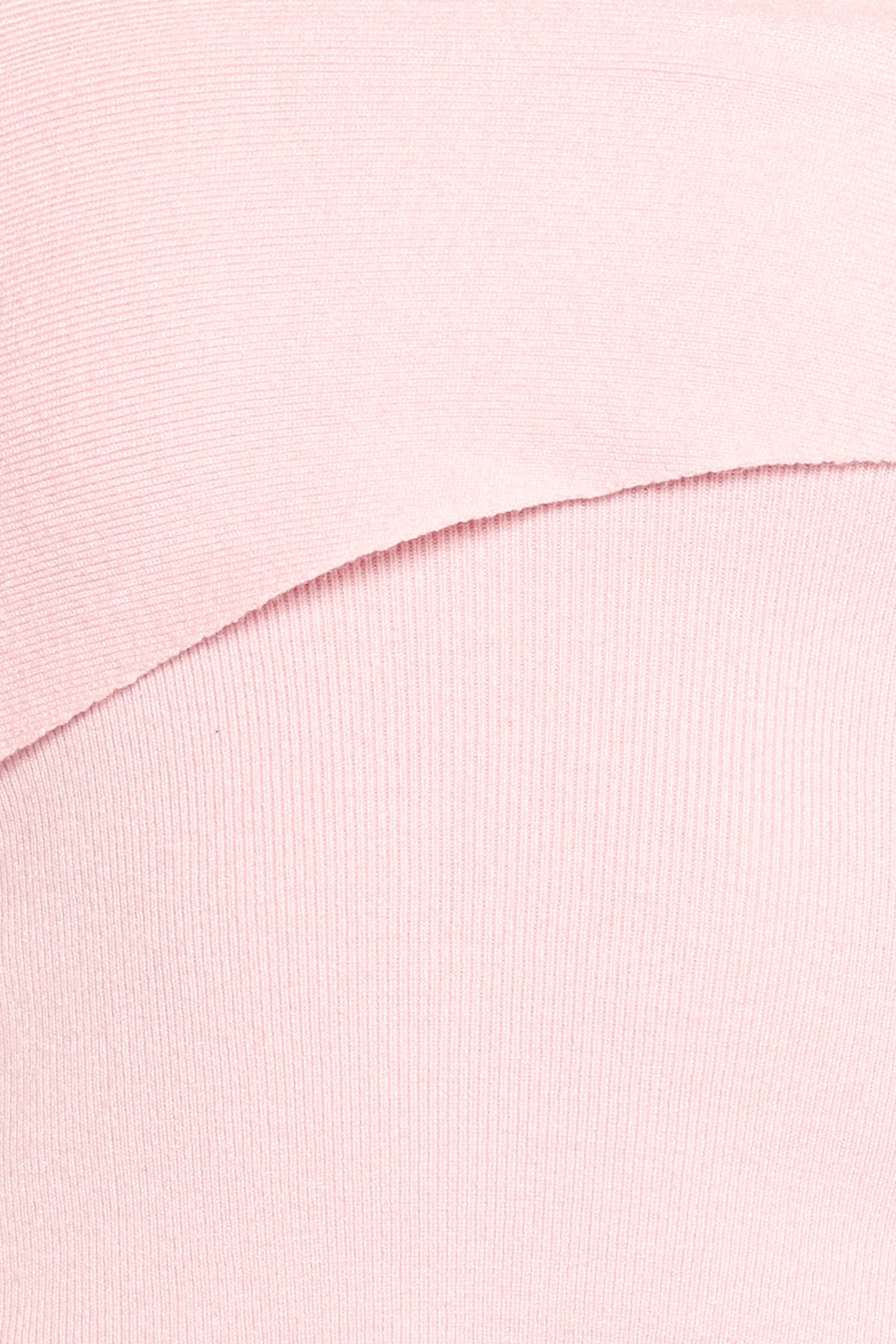 Charama Off Shoulder Knit Top - Pink