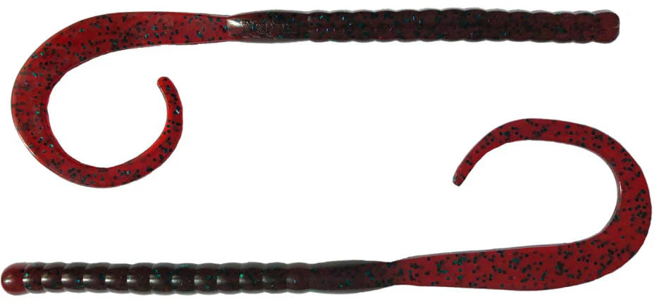 Xzone Blitz Worm 11 inch Ribbon Tail Worm 8 pack