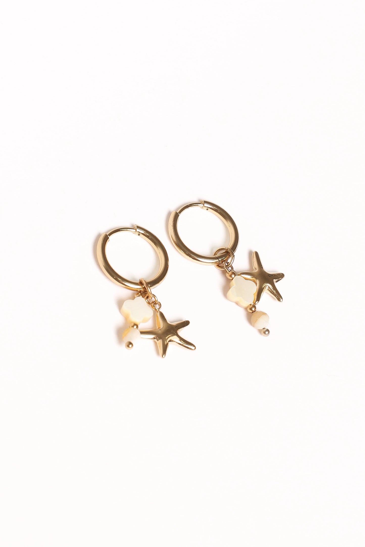 Catania Charm Earrings - Gold