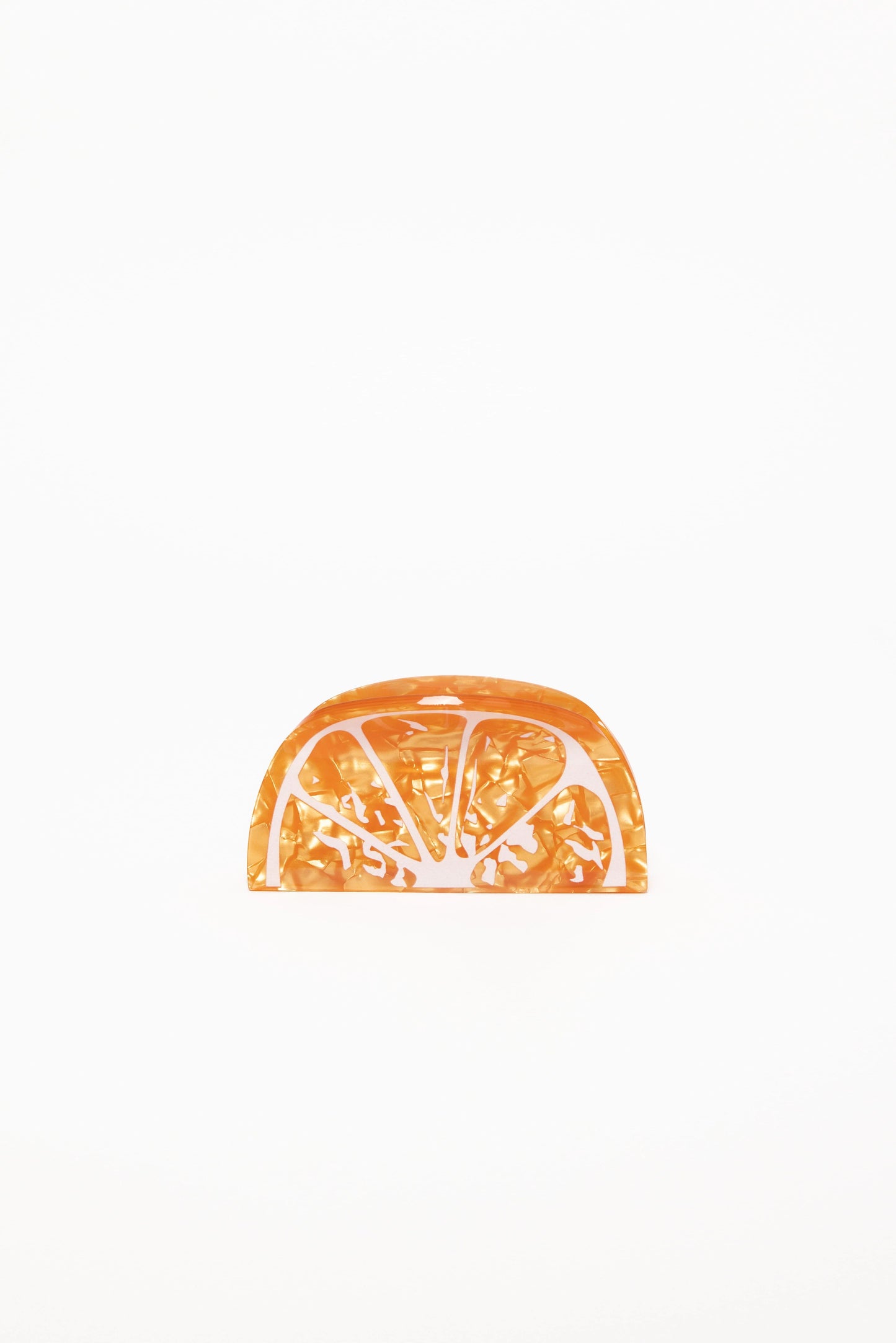 Clem Hair Clip - Orange