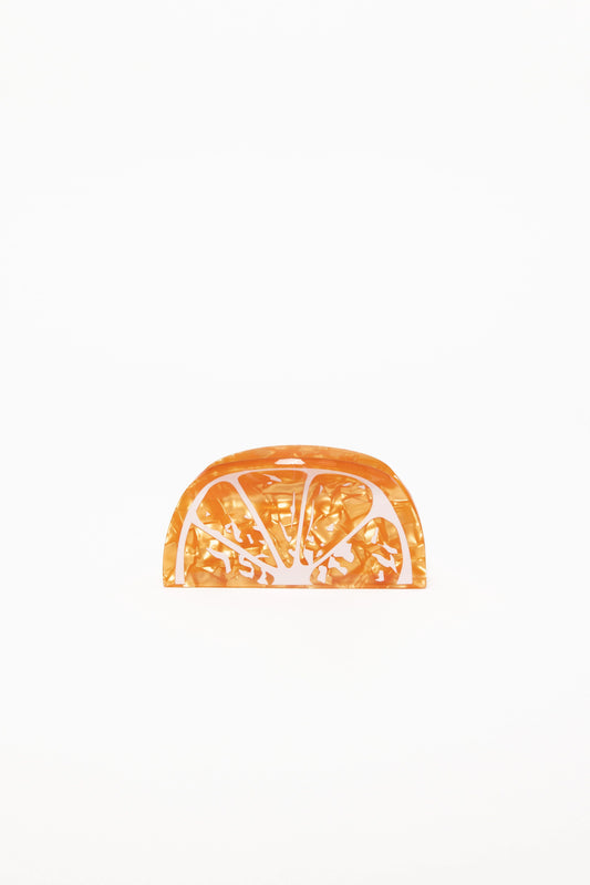 Clem Hair Clip - Orange
