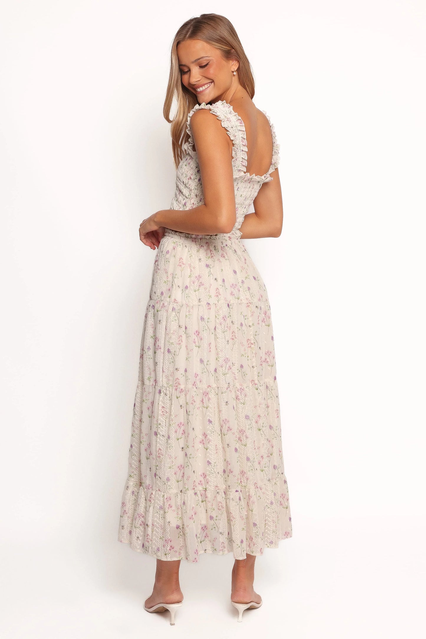 Amberlyn Maxi Skirt - Pink Floral