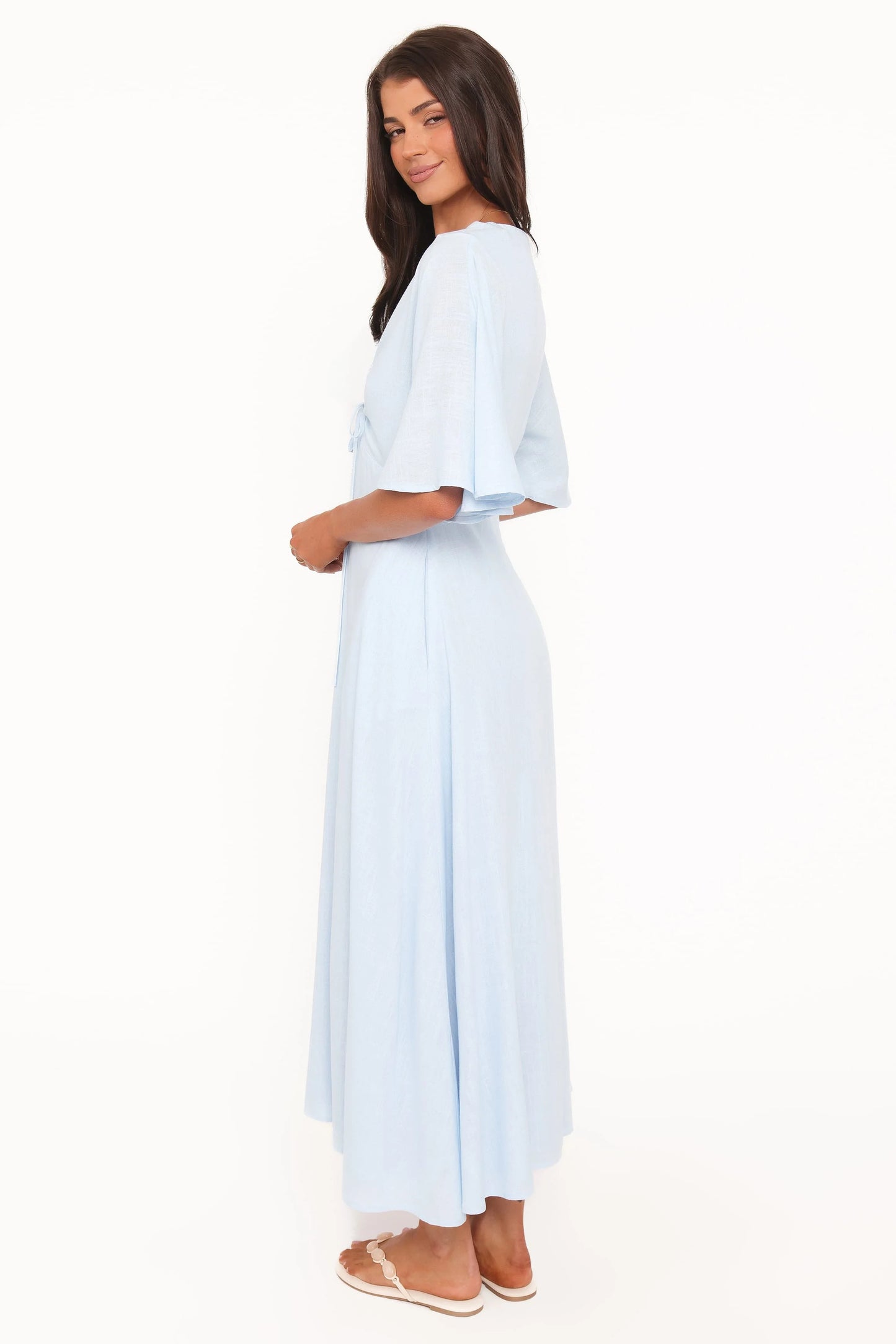 Liberty Midi Dress - Light Blue
