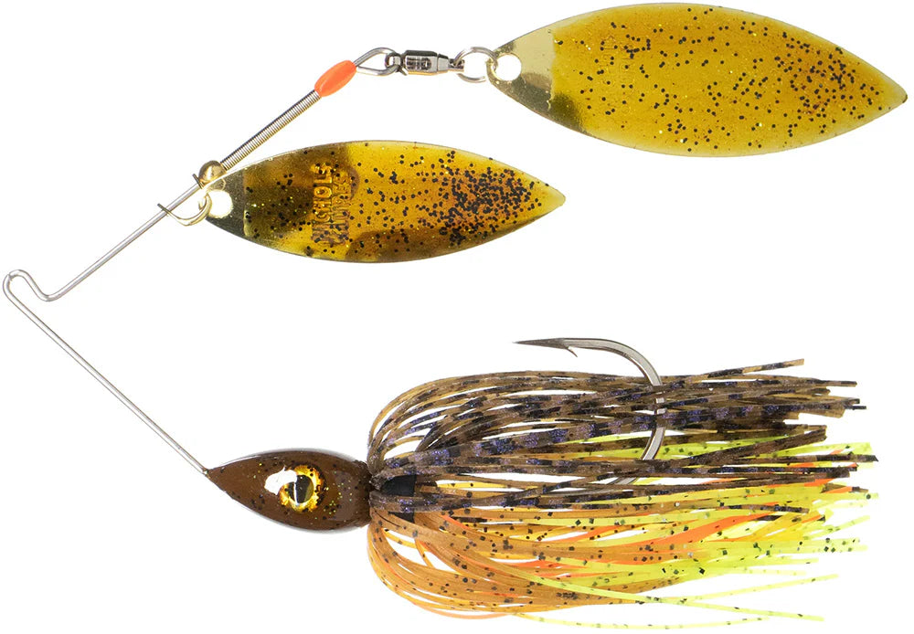 Nichols Pulsator Metal Flake Double Willow Spinnerbait