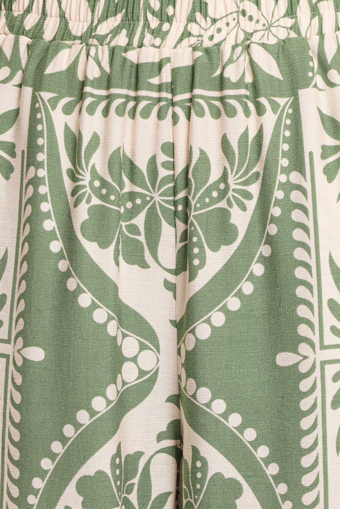 Nevin Pant - Green Floral