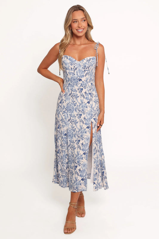 Azura Maxi Dress - Parisian Blue