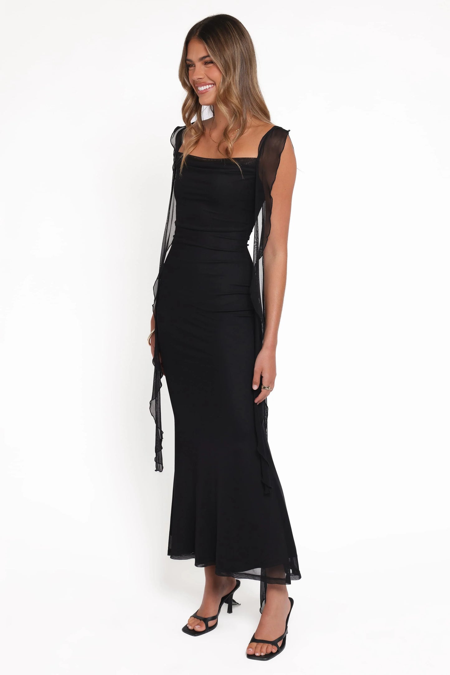 Chiara Maxi Dress - Black