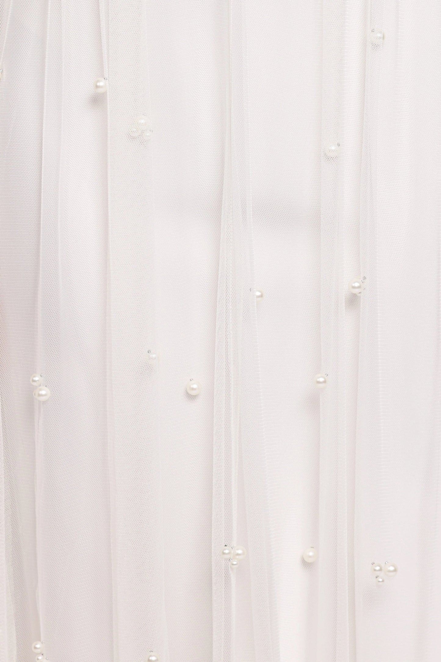 Yulia Pearl Midi Dress - Ecru