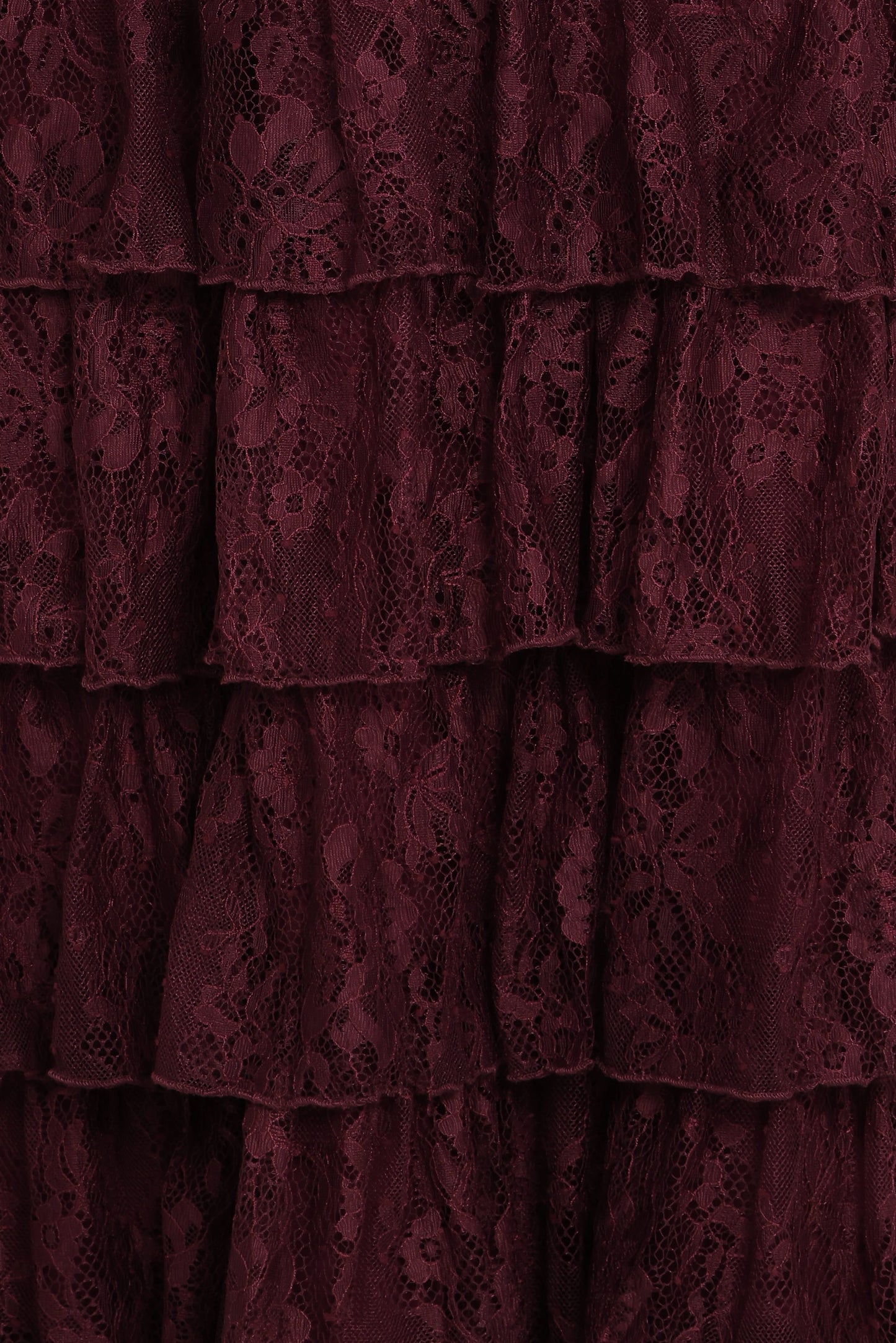 Zoella Maxi Dress - Cherry Lace