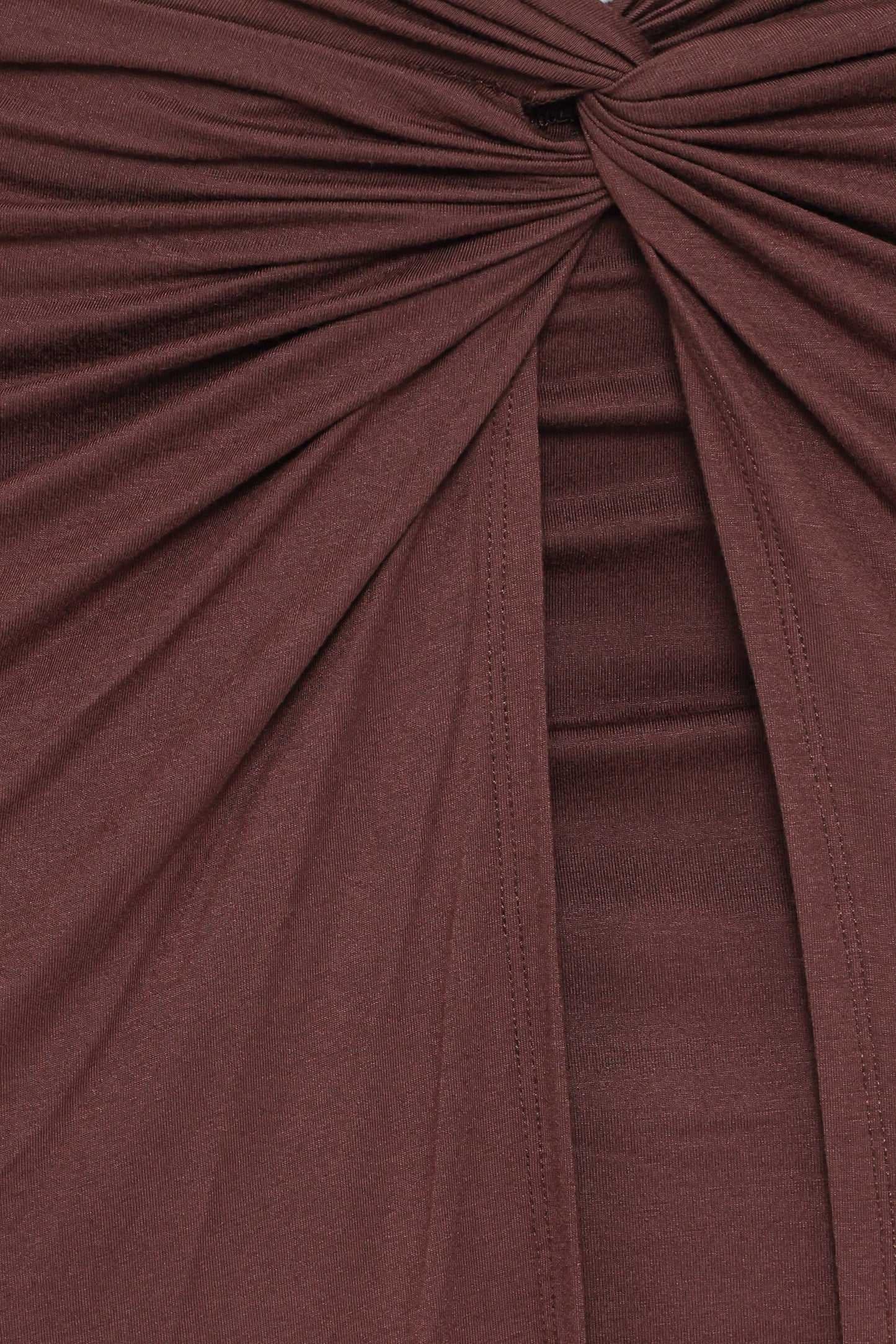 Cassandra Sarong Skirt - Dark Brown