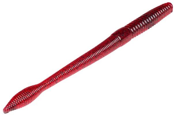 Strike King KVD Bull Worm 8 inch Soft Plastic Worm 5 pack