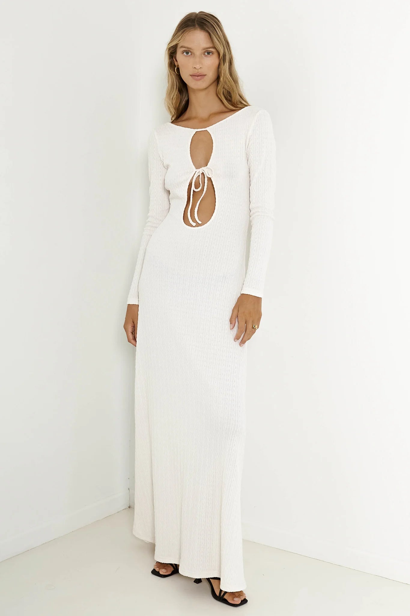 SNDYS Tallulah Maxi Dress White