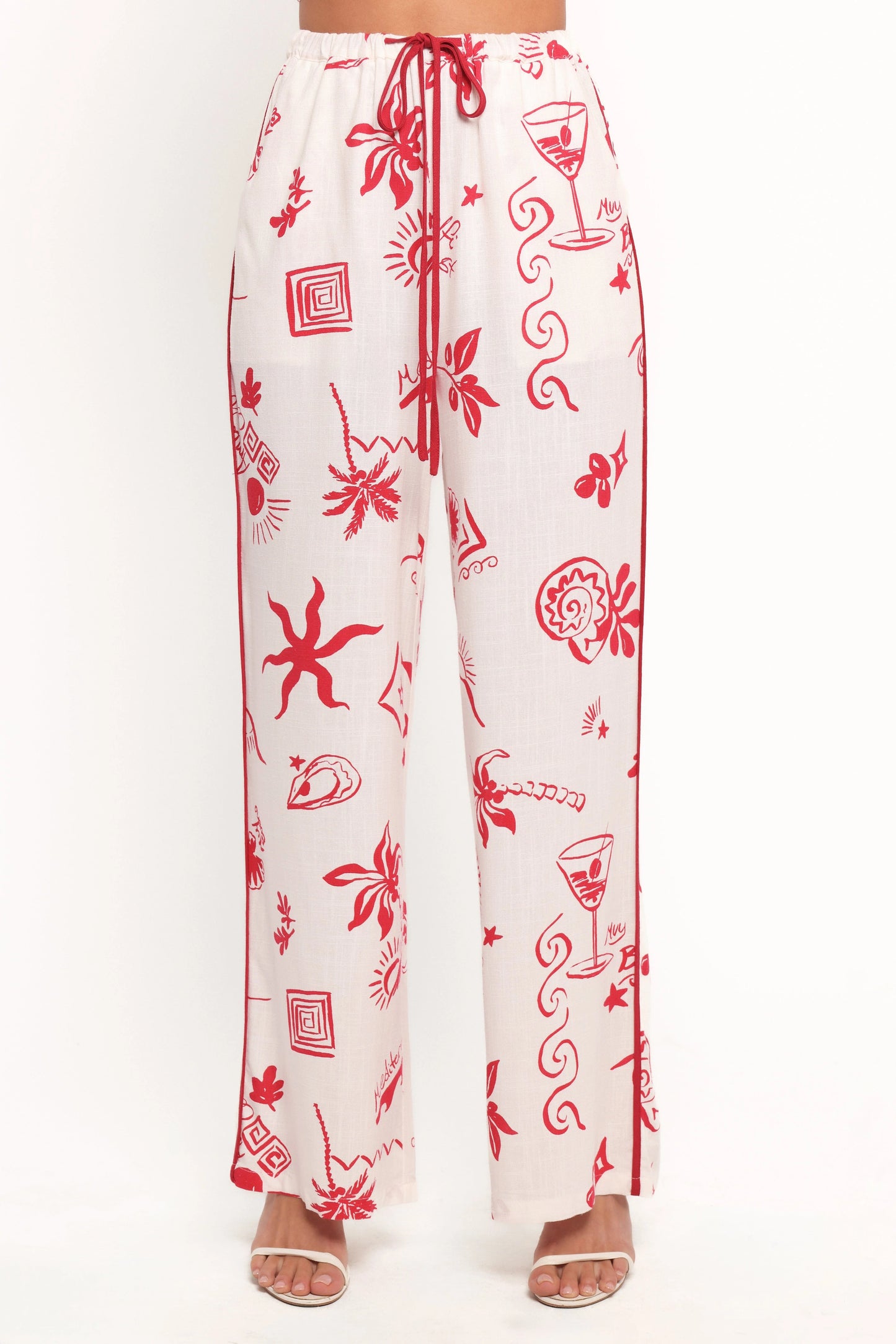 Malta Pant - Red