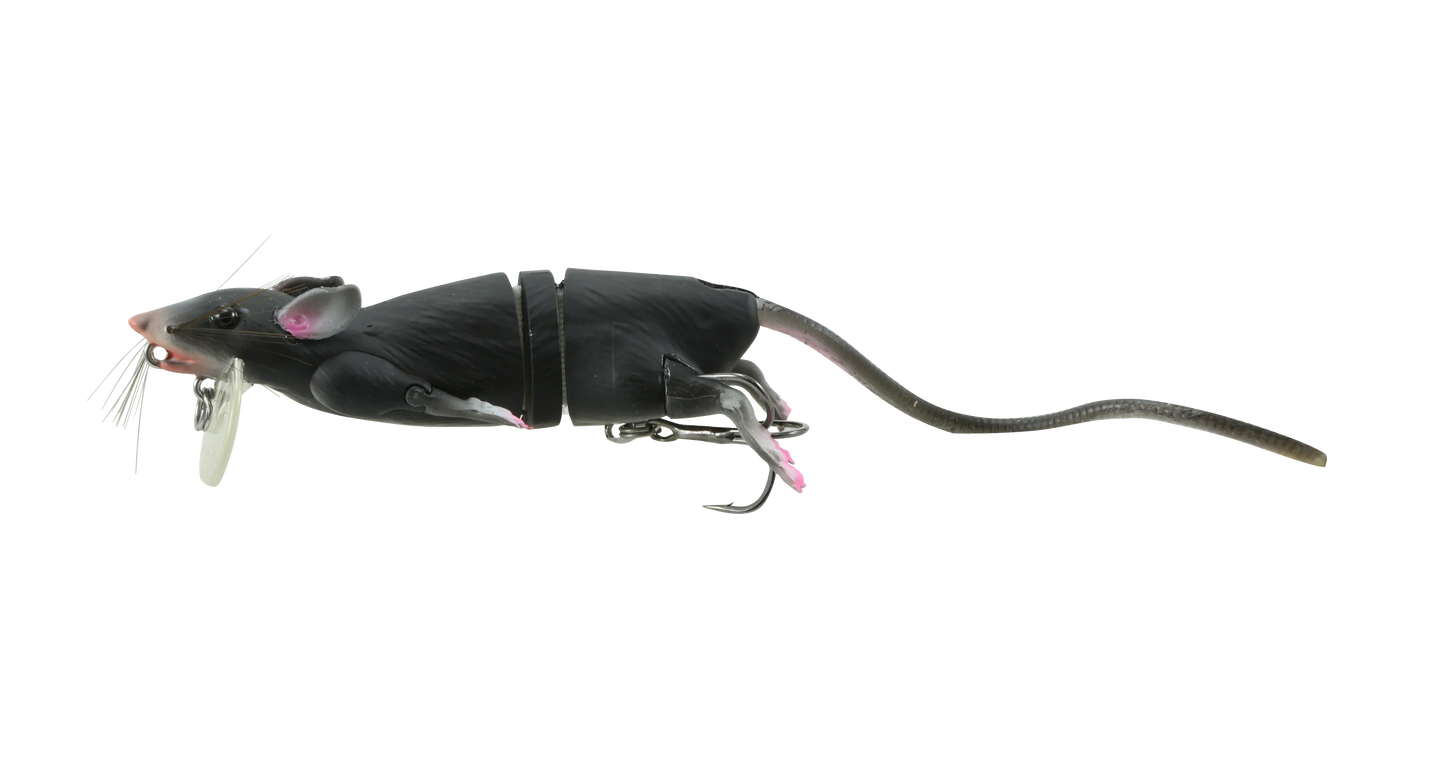 Savage Gear 3D Rat Floating Bait Topwater Wakebait