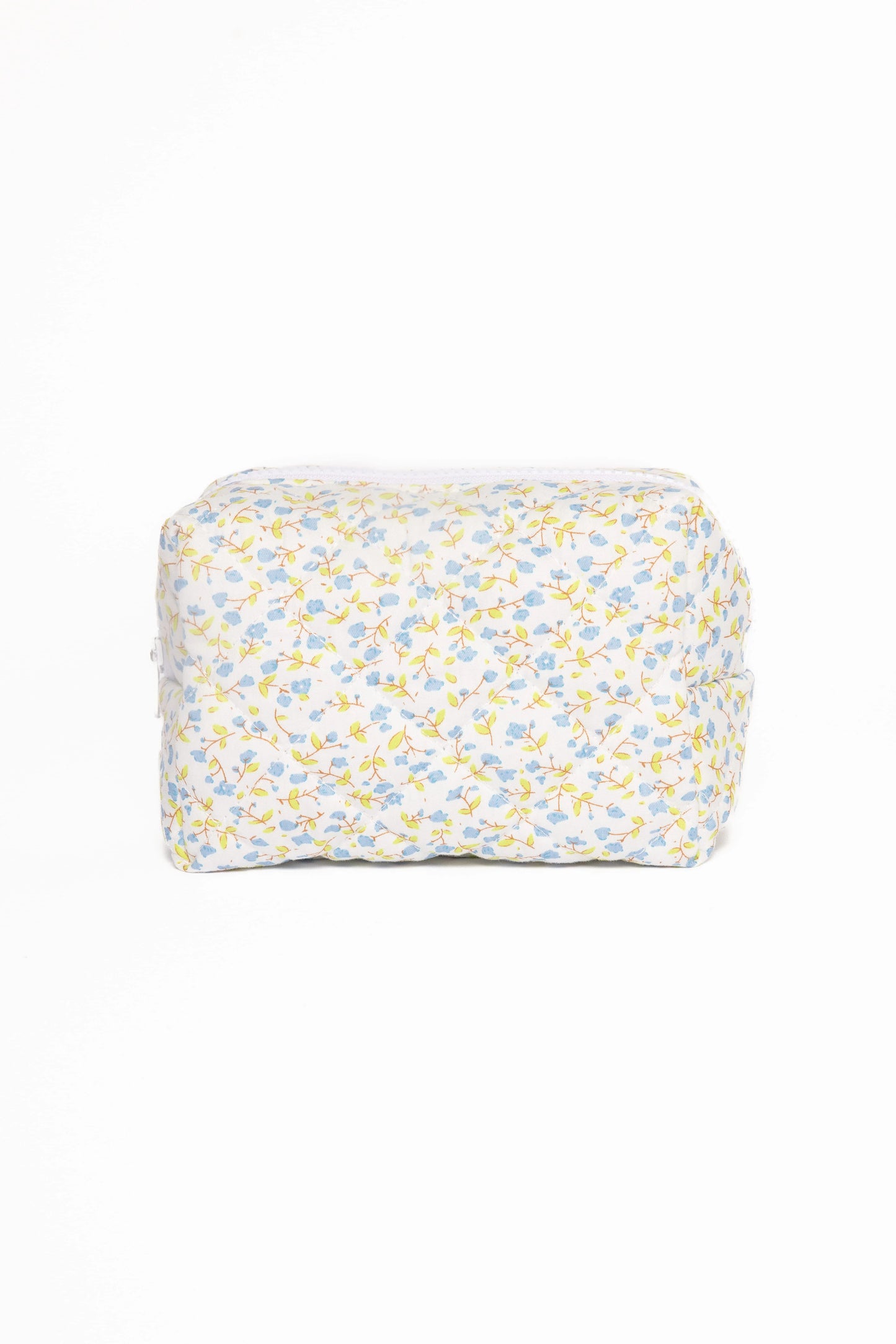 Clementine Cosmetic Bag - Blue Floral