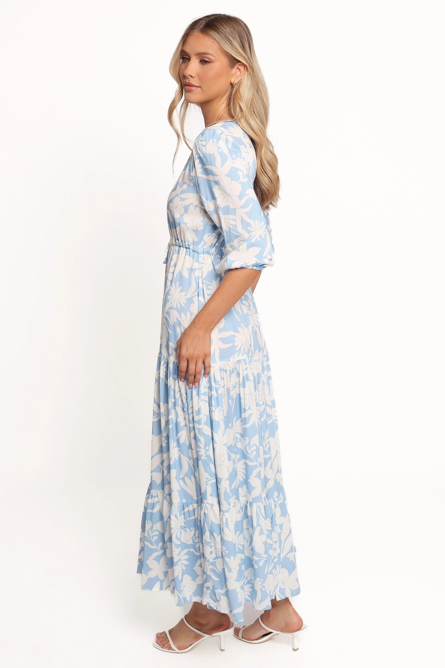 Kelda Dress - Blue Floral