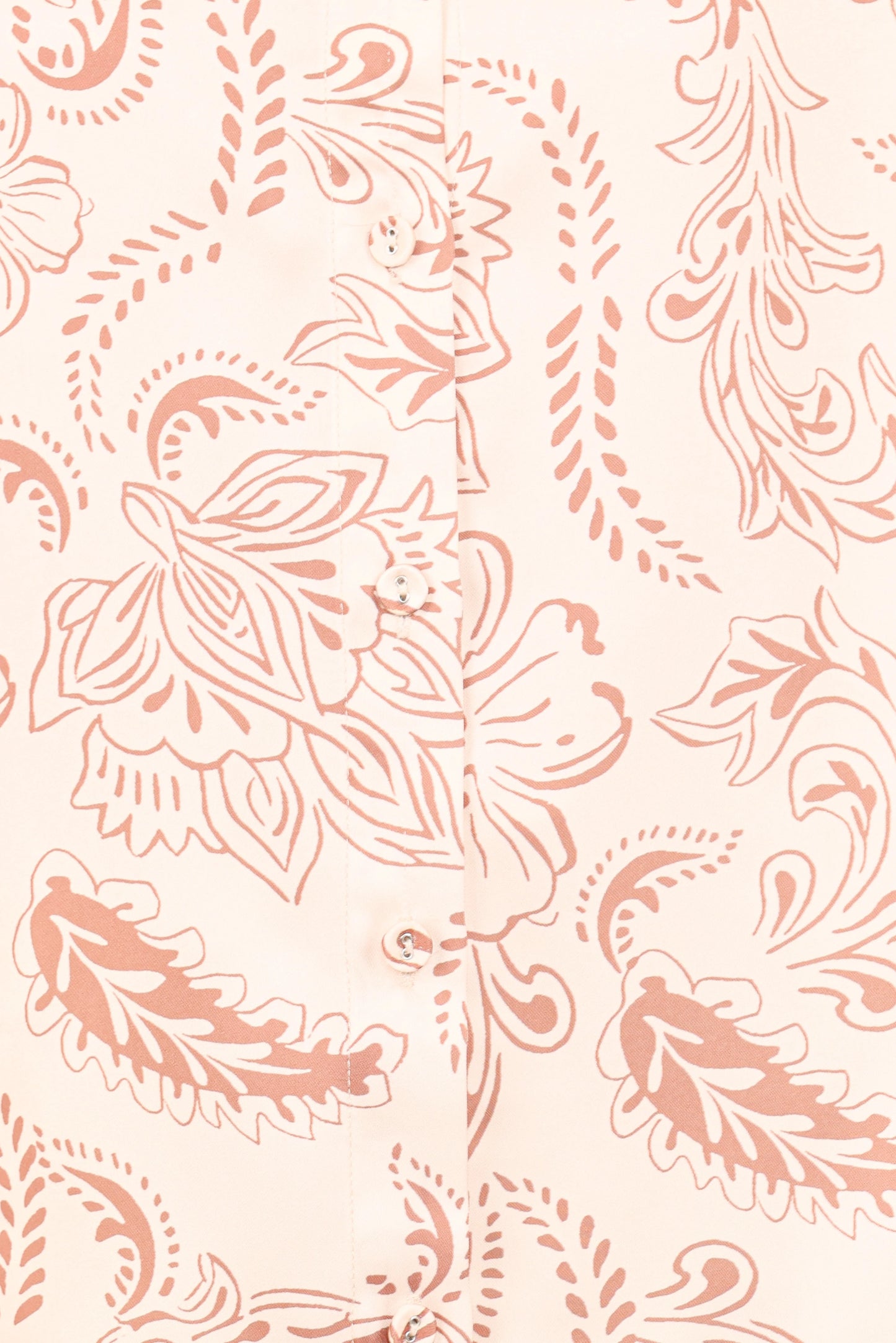 Rosalie Shirt - Brown Paisley