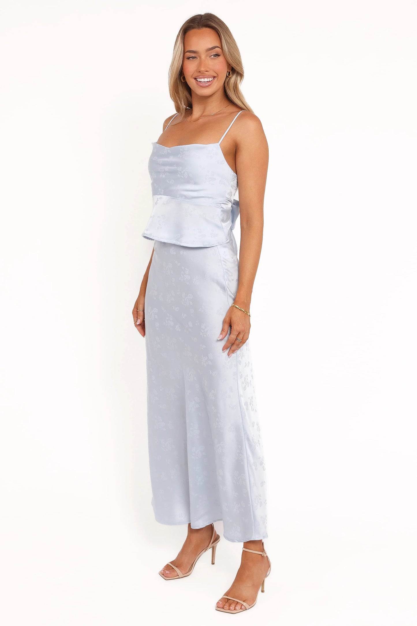 Belle Two Piece Set - Pale Blue