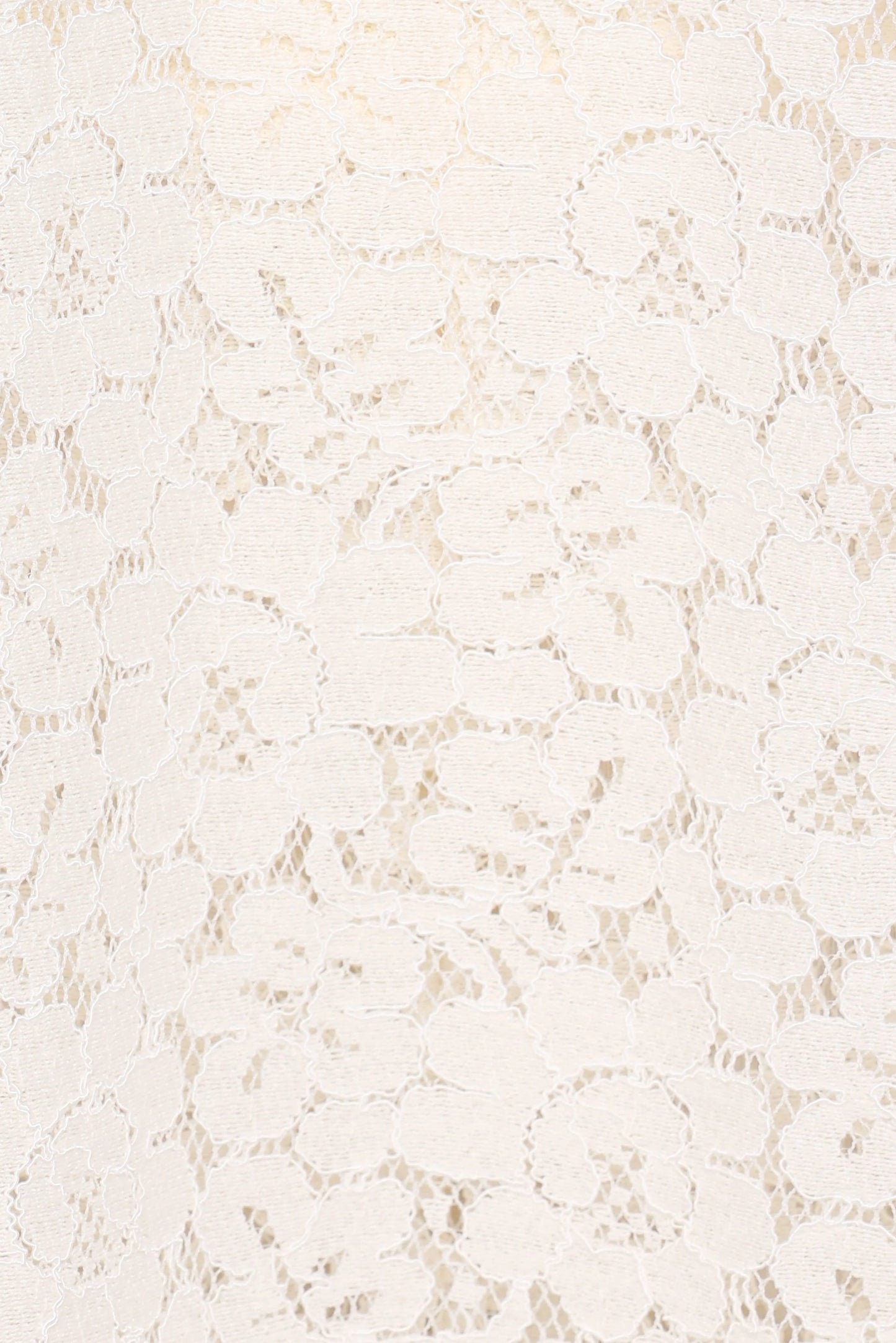 Sammy Embroidered Set - Cream Lace