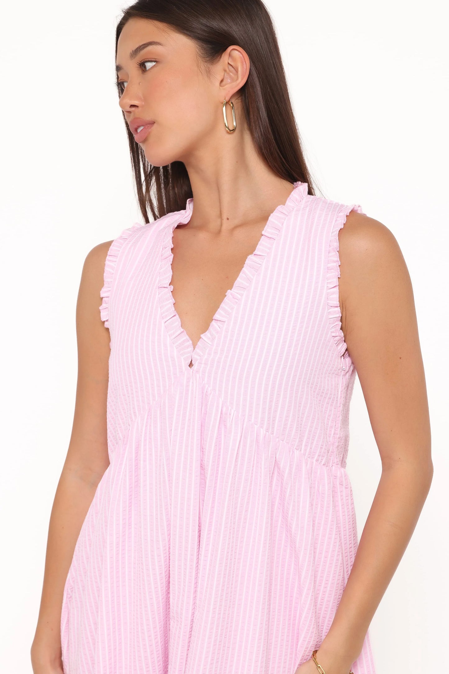 Kalan Maxi Dress - Pink Stripe
