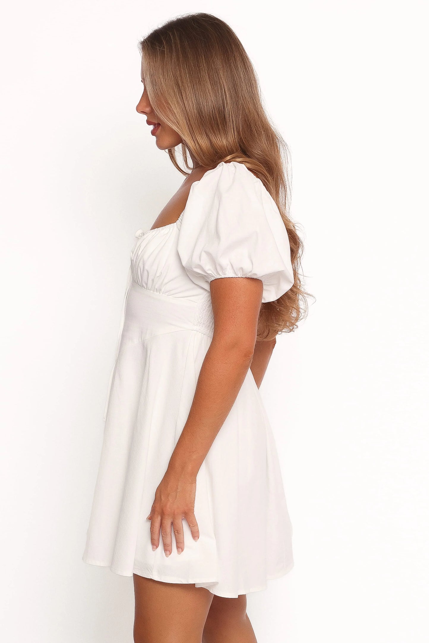 Eliska Mini Dress - White