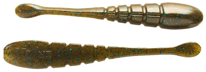 Xzone Pro Series Finesse Slammer 3 1/4 inch Drop Shot Bait 10 pack