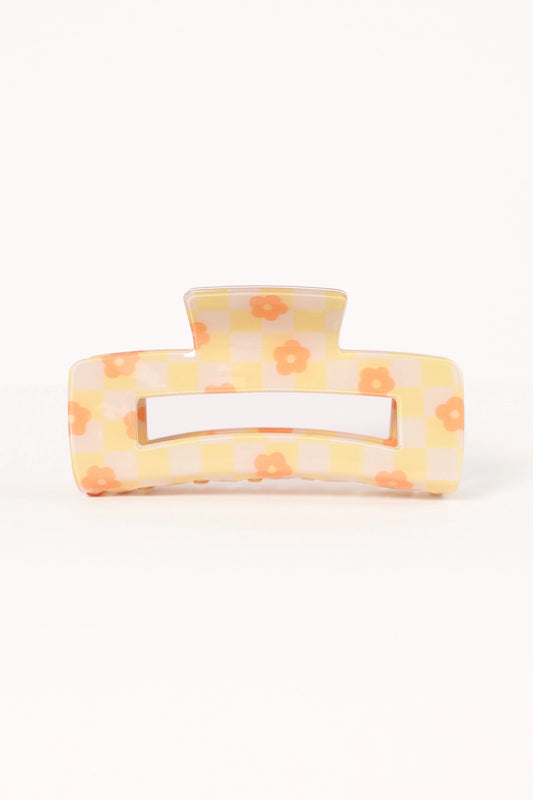 Pyper Hair Clip - Yellow