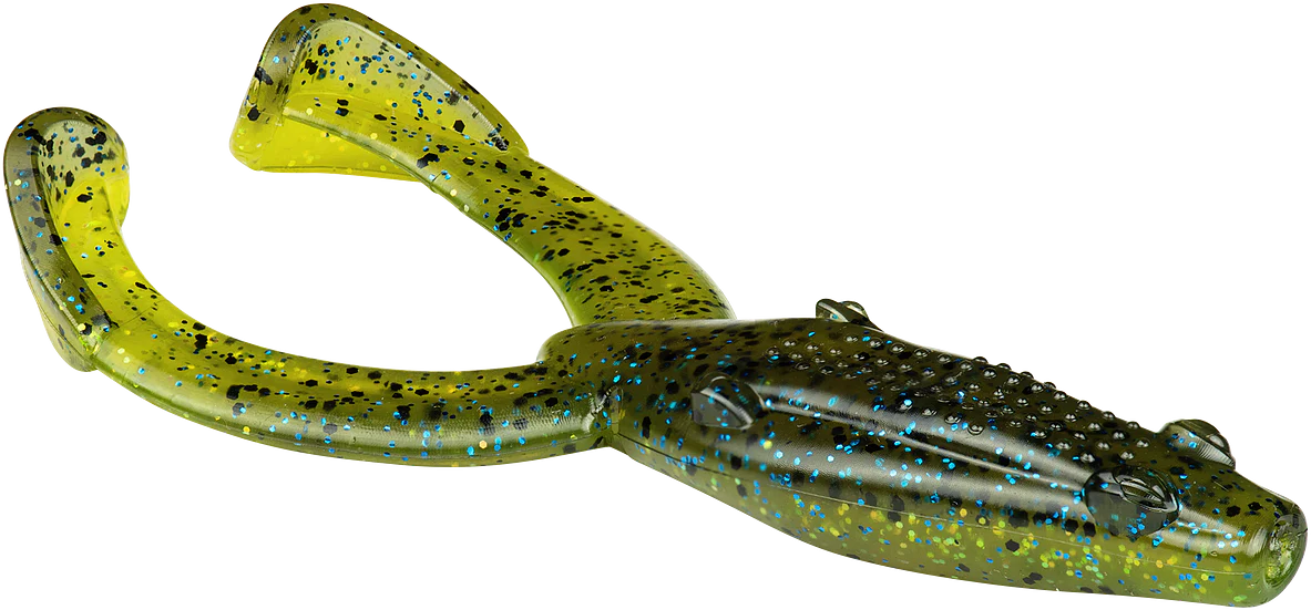 YUM Tip Toad 4 1/2 inch Soft Plastic Frog