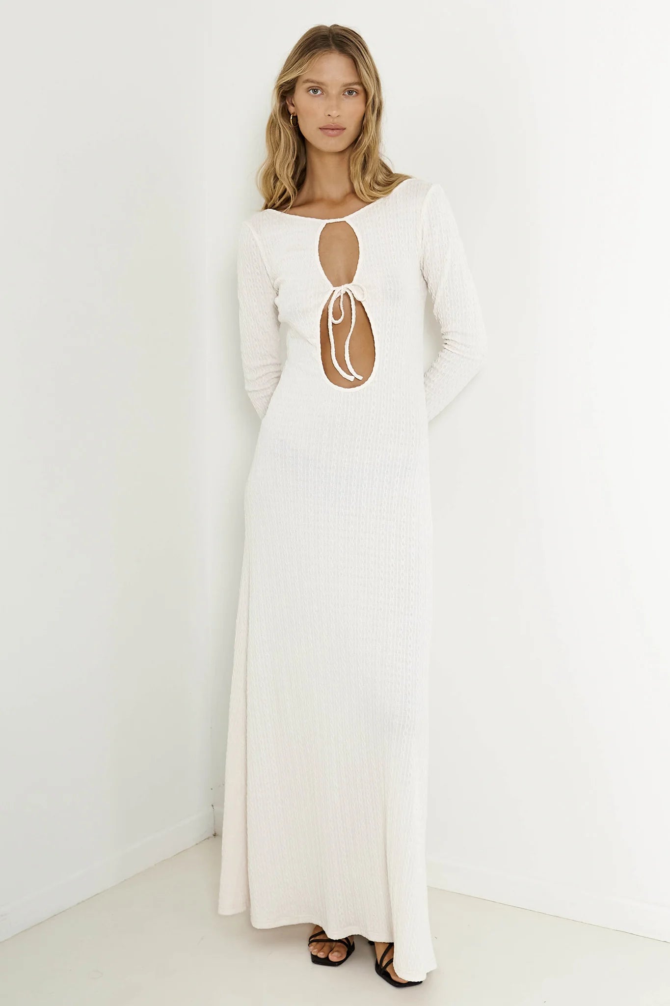 SNDYS Tallulah Maxi Dress White