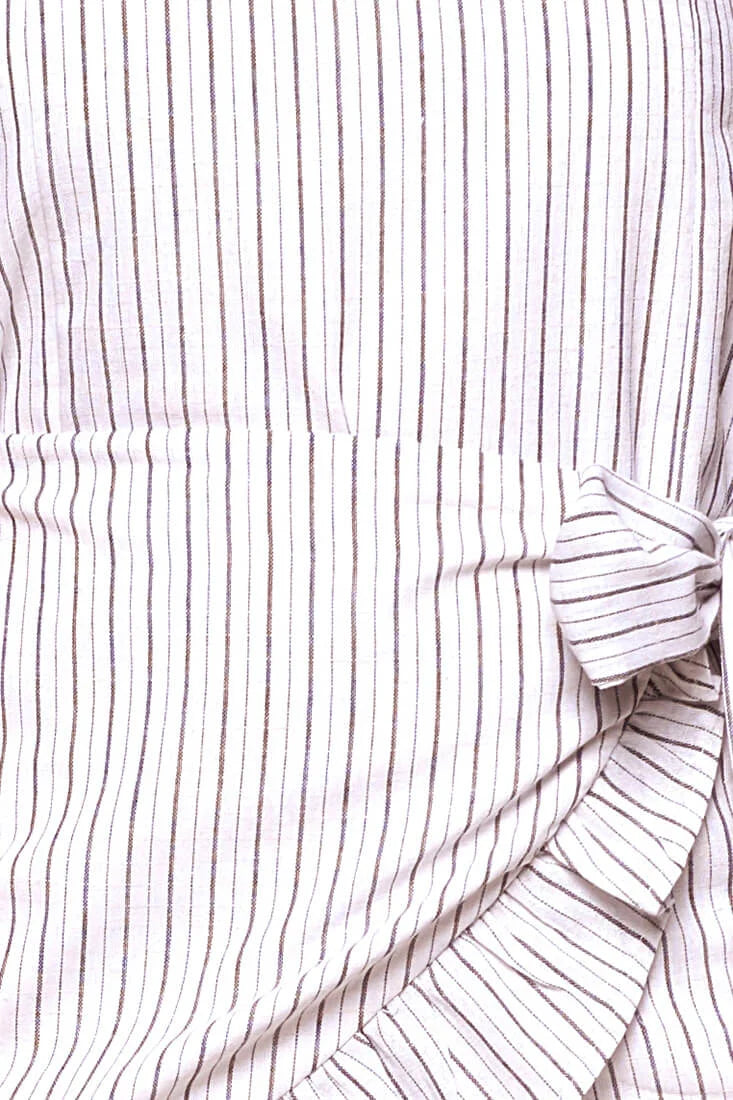Lulu Frilly Summer Dress White
