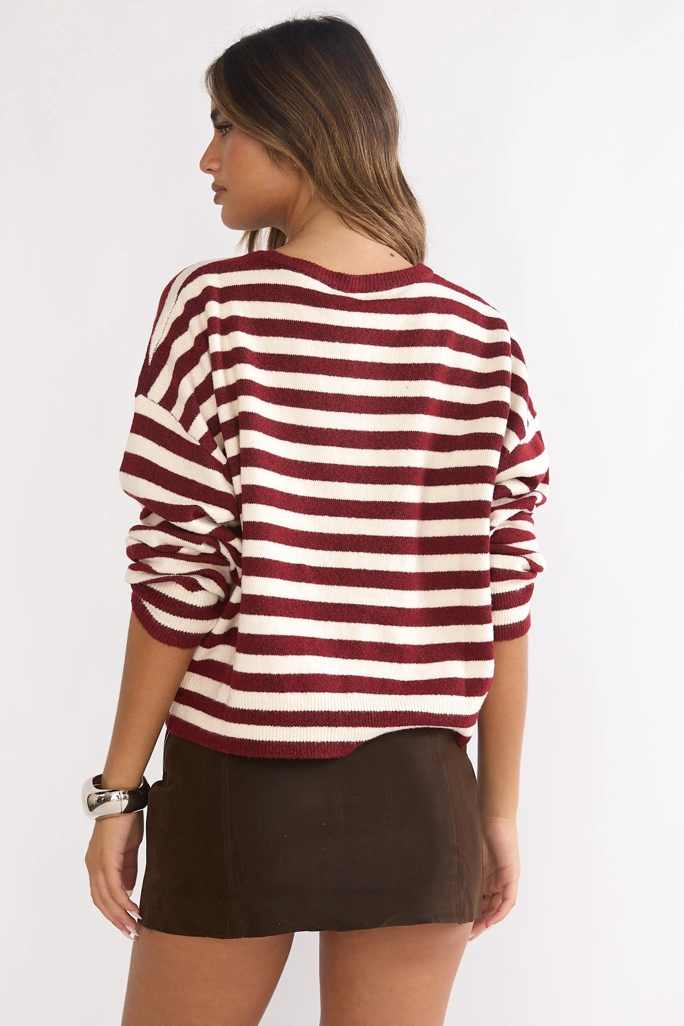 Opeline Waist Belt Skort Brown
