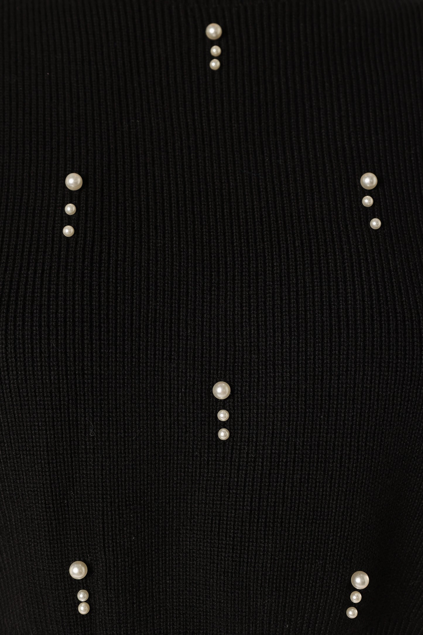 Malani Beaded Top - Black