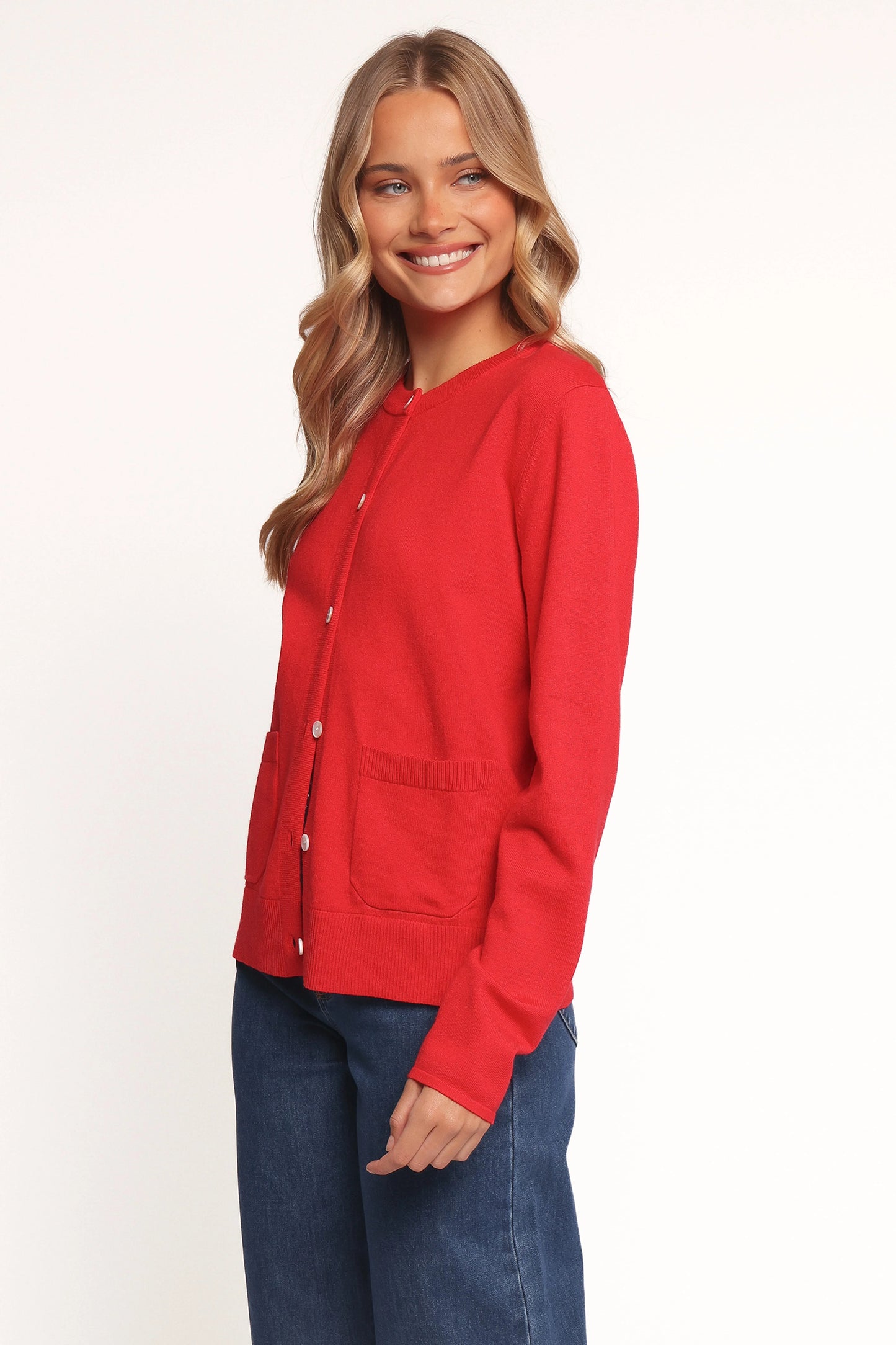 Abner Cardigan - Red