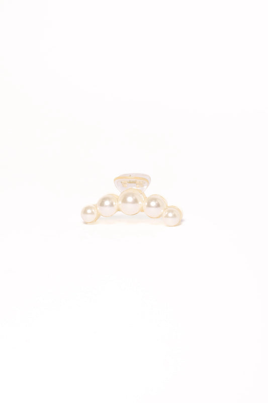 Camille Hair Clip - Pearl