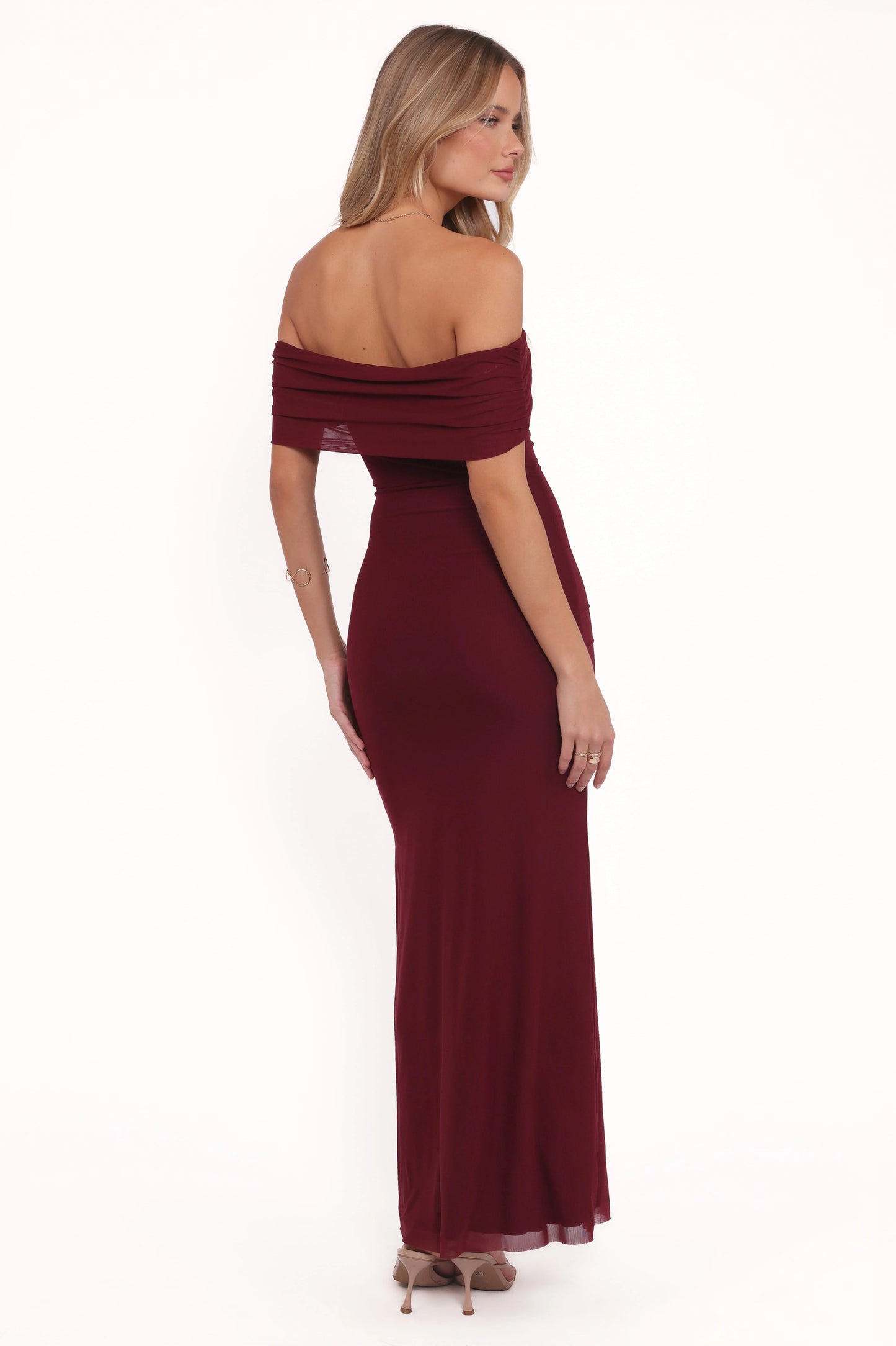 Desirae Maxi Dress - Burgundy