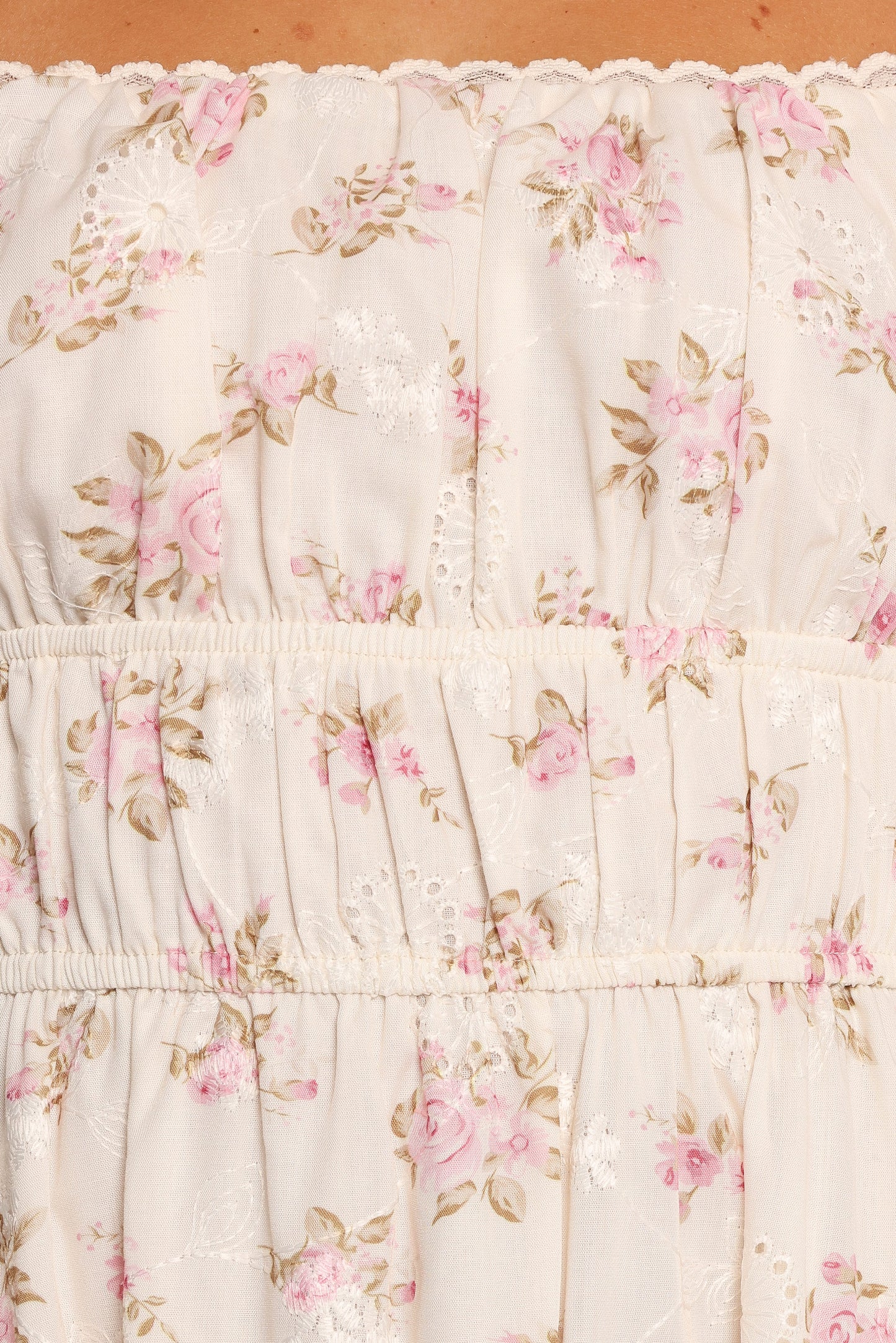 Eowyn Maxi Dress - Ivory Pink