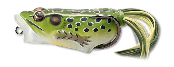 LIVETARGET Popper Frog Hollow Body Topwater Frog