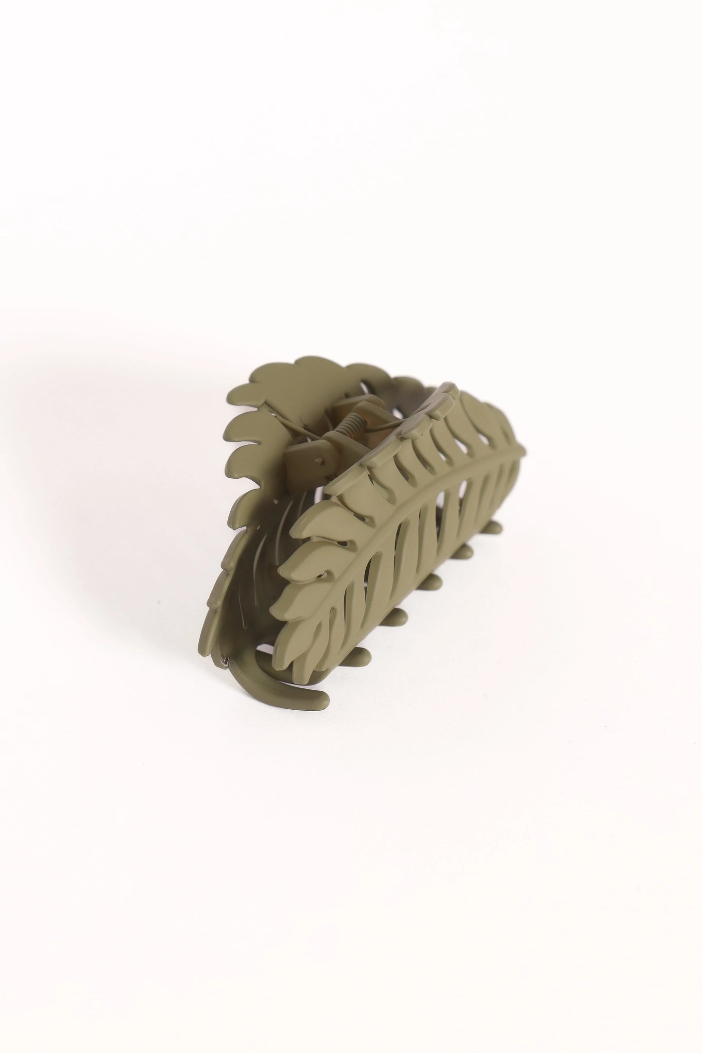Palm Hair Clip - Green