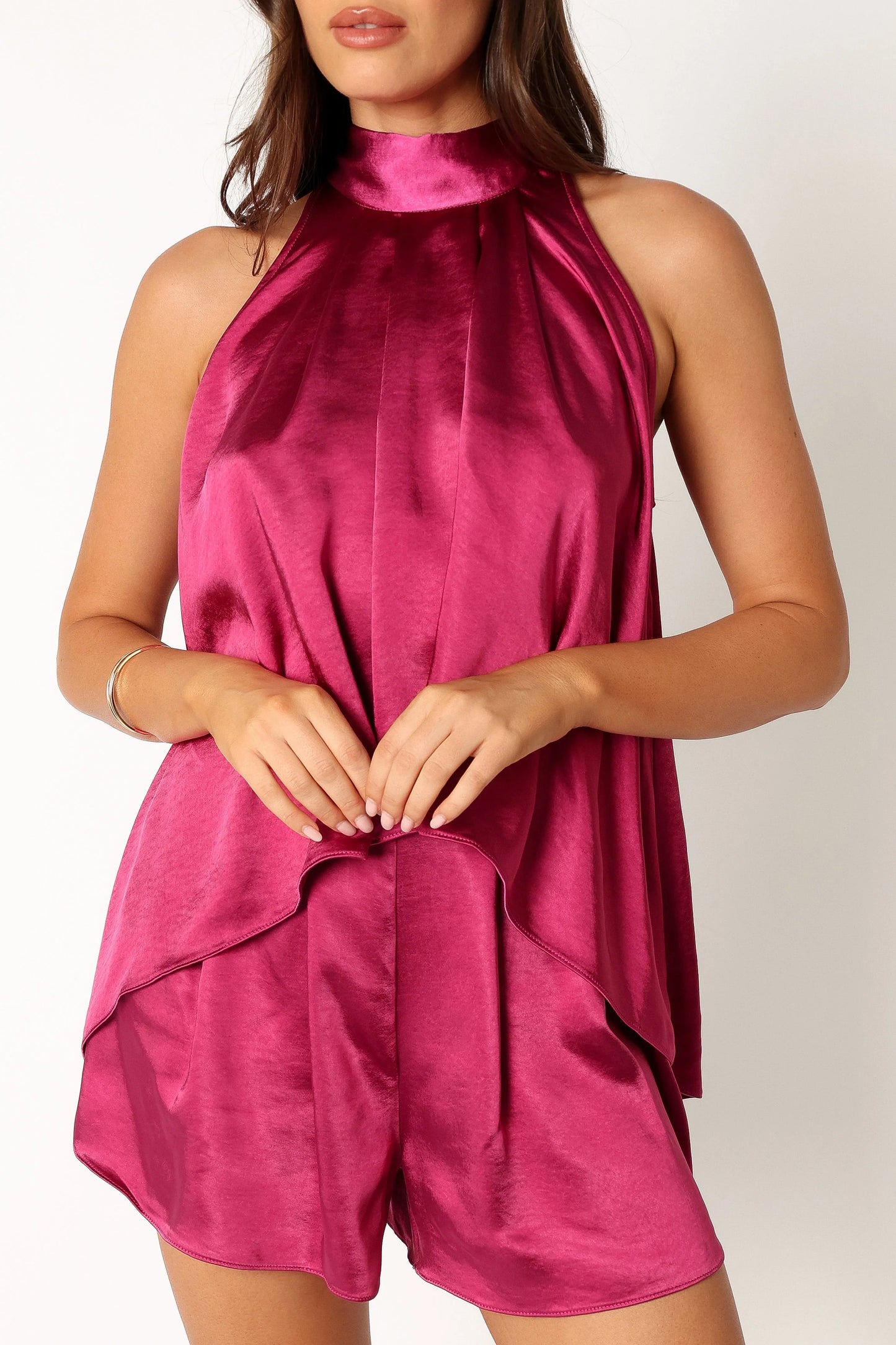 Phoebe Short Set - Magenta