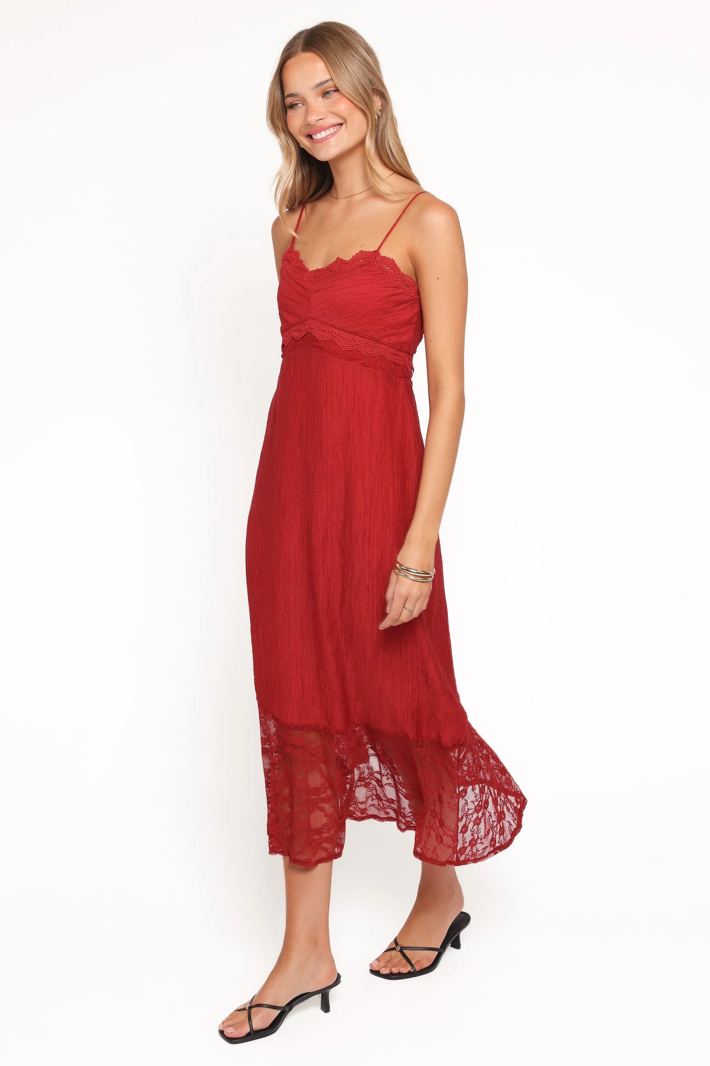 Winnie Maxi Dress - Red