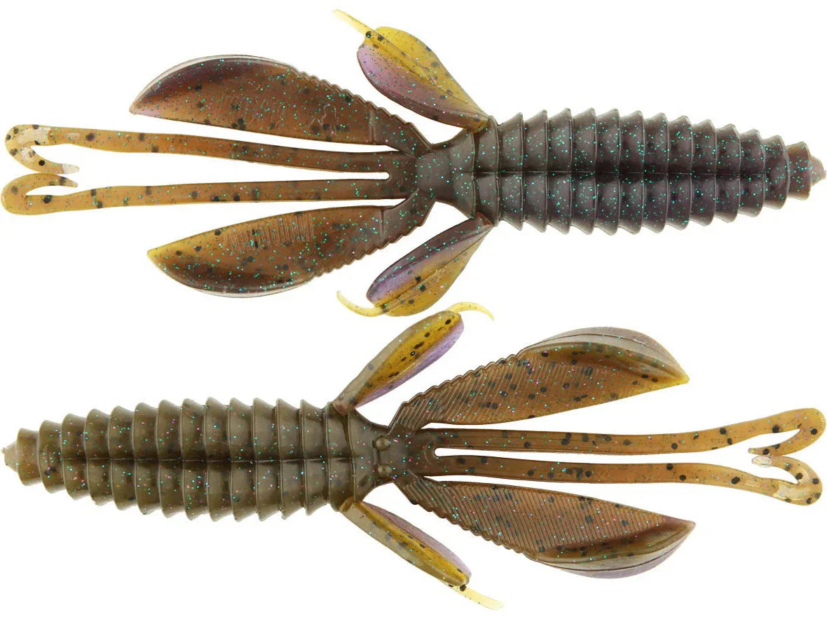 Reaction Innovations Kinky Beaver 5 inch Soft Plastic Creature Bait 7 pack