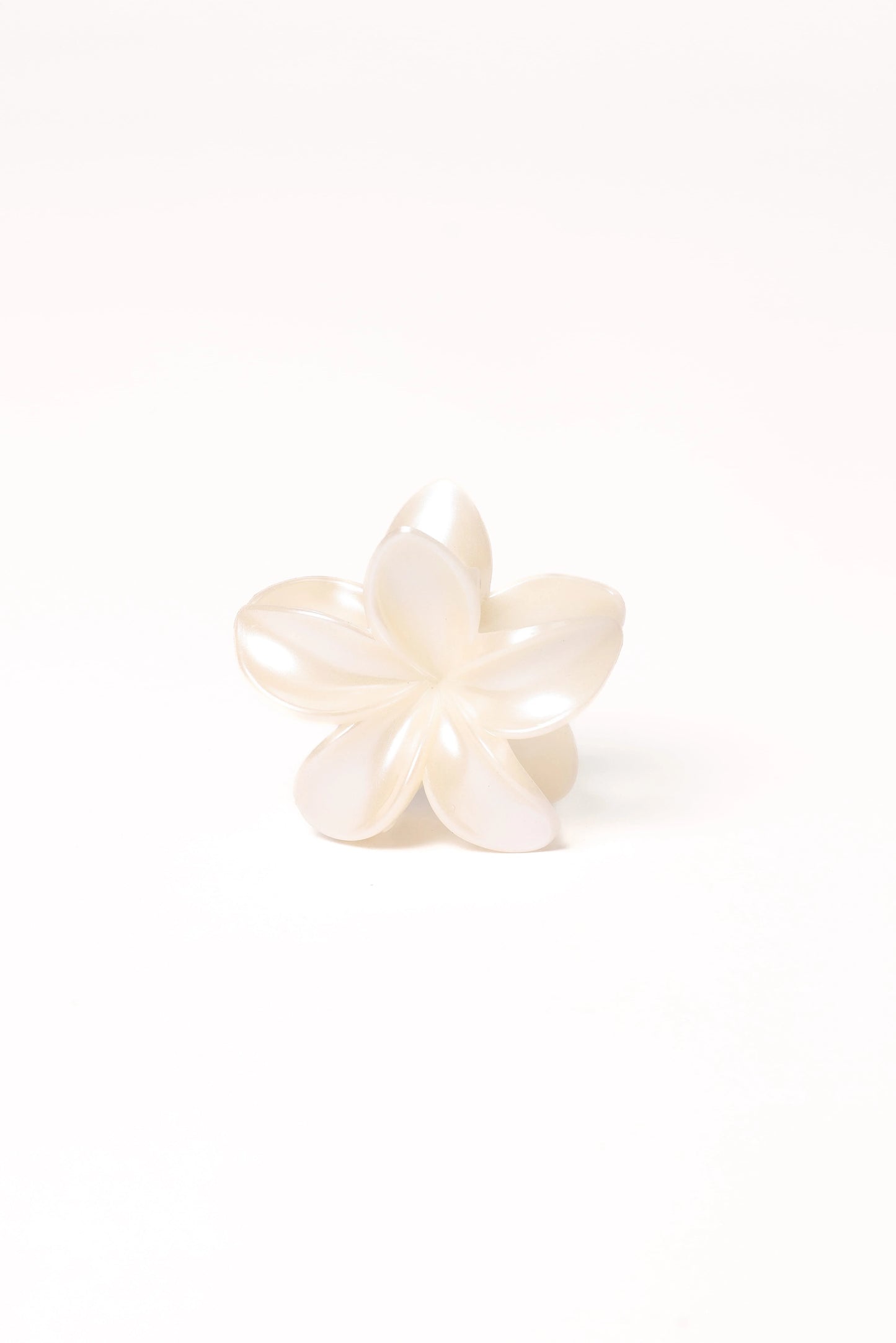 Tiarne Hair Clip - White