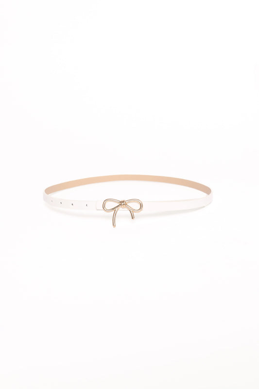 Valentina Belt - White