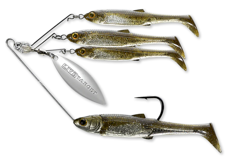 LIVETARGET BaitBall Spinner Rig Umbrella Rig