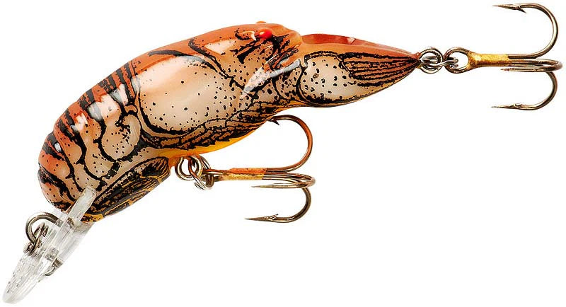 Rebel Middle Wee Crawfish Lure 1 3/4 inch Medium Diving Crankbait