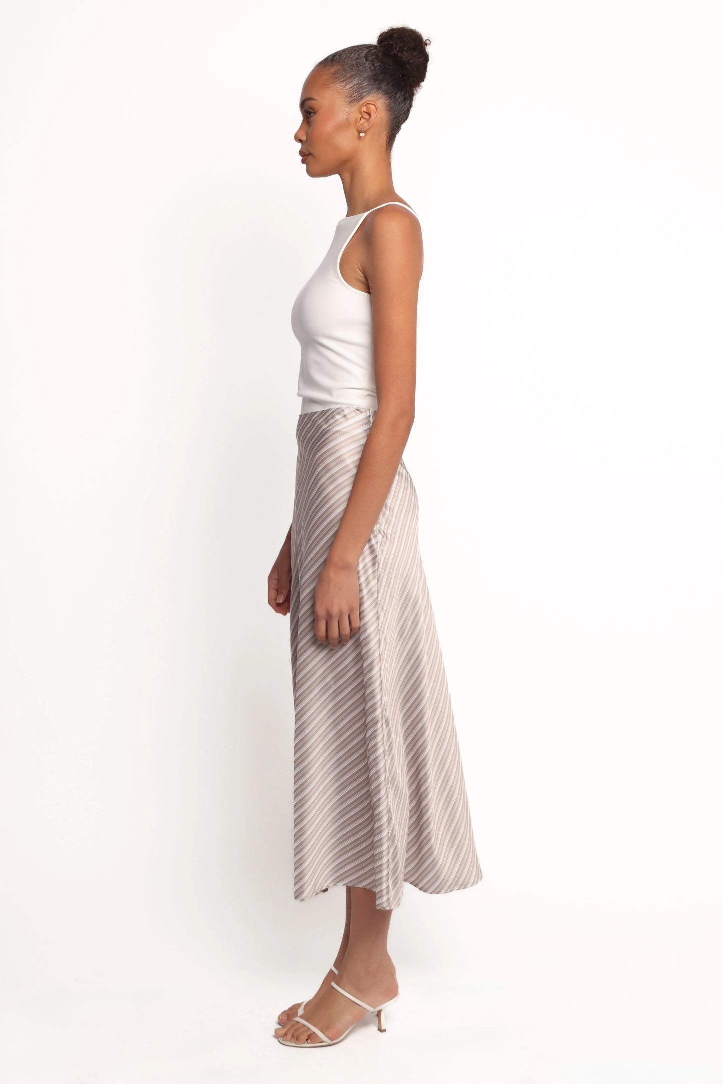 Corrina Midi Skirt - Stripe
