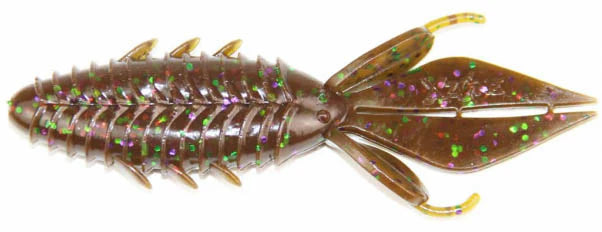 Xzone Adrenaline Bug 4 inch Soft Plastic Creature Bait 8 pack