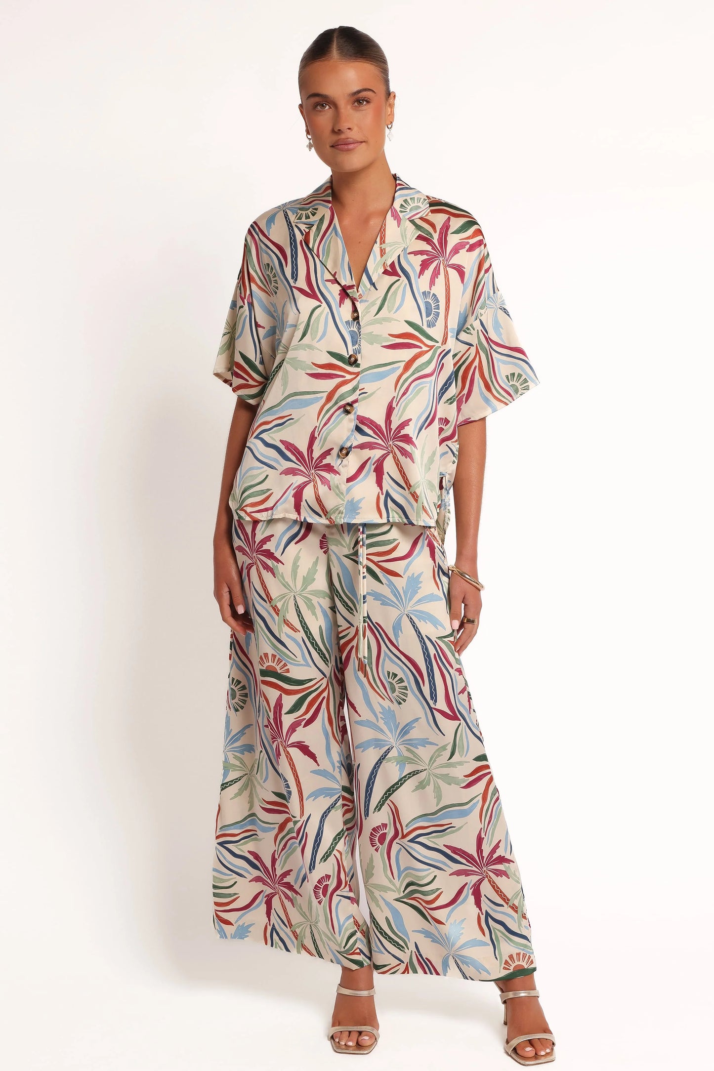 Illoura Short Sleeve Shirt - Tahitian Tide